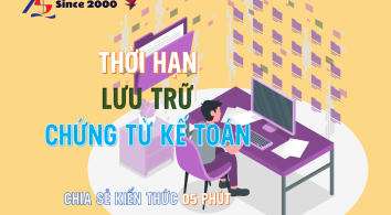 Quy định thời hạn lưu trữ chứng từ kế toán || Kiểm toán AS 