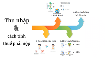 Các khoản thu nhập của một cá nhân - xác định thuế phải nộp || Kiểm toán AS