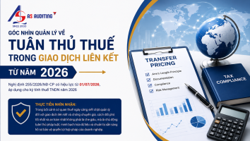 Góc nhìn quản lý về “Tuân thủ thuế trong giao dịch liên kết từ năm 2026”