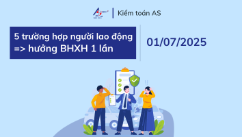 5 trường hợp được hưởng bảo hiểm xã hội một lần từ 1/7/2025 || Kiểm toán AS