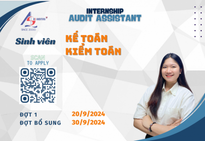 Tuyển dụng Thực tập sinh Trợ lý Kiểm toán 2024 - 2025