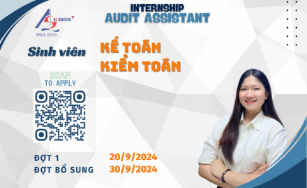 Tuyển dụng Thực tập sinh Trợ lý Kiểm toán 2024 - 2025