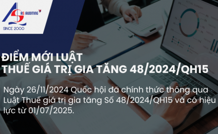 Điểm Mới Luật Thuế Giá Trị Gia Tăng 48/2024