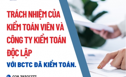 Trách nhiệm của Kiểm toán viên và Công ty kiểm toán độc lập với Báo cáo tài chính đã Kiểm toán.