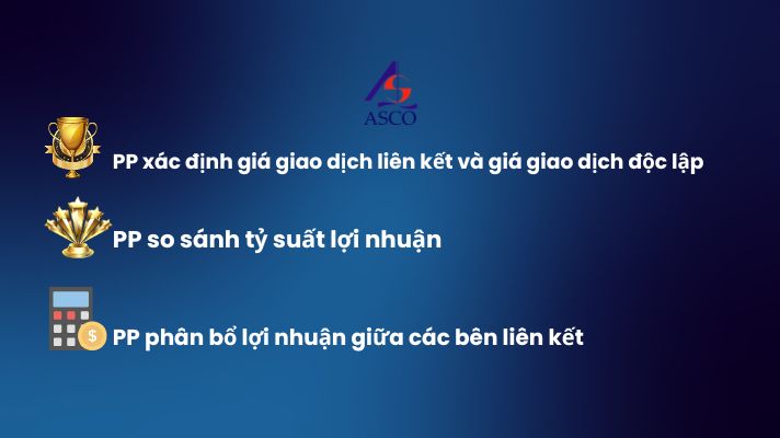 3 phương pháp xác định giá giao dịch liên kết