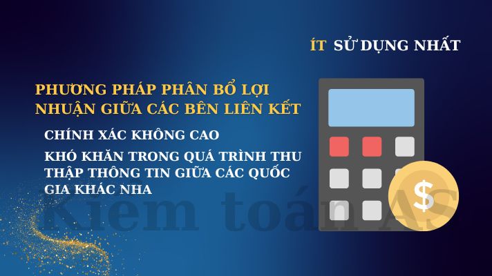 Phương pháp xác định giá giao dịch liên kết ít sử dụng nhất